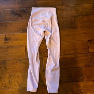 Align Hr Lulu Lemon 25” pant 2 Pink Peony
